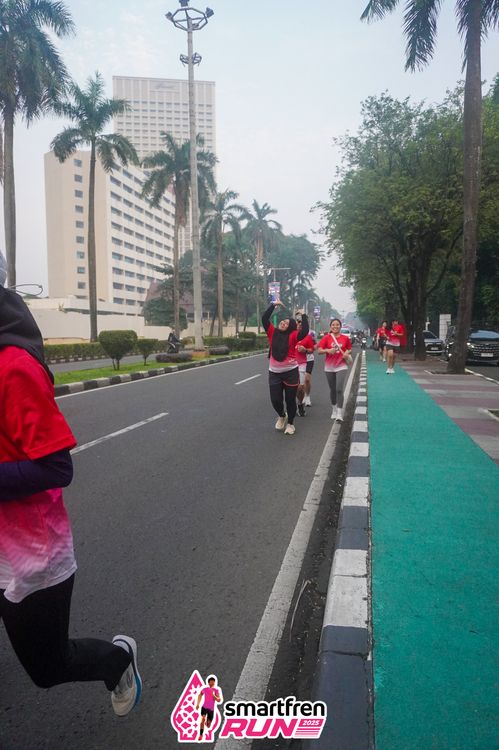 Race photo from Shakeout Run - Smartfren Run