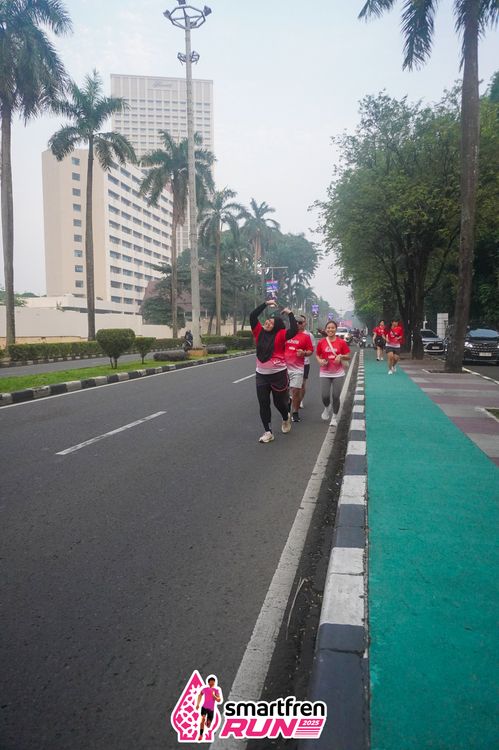 Race photo from Shakeout Run - Smartfren Run