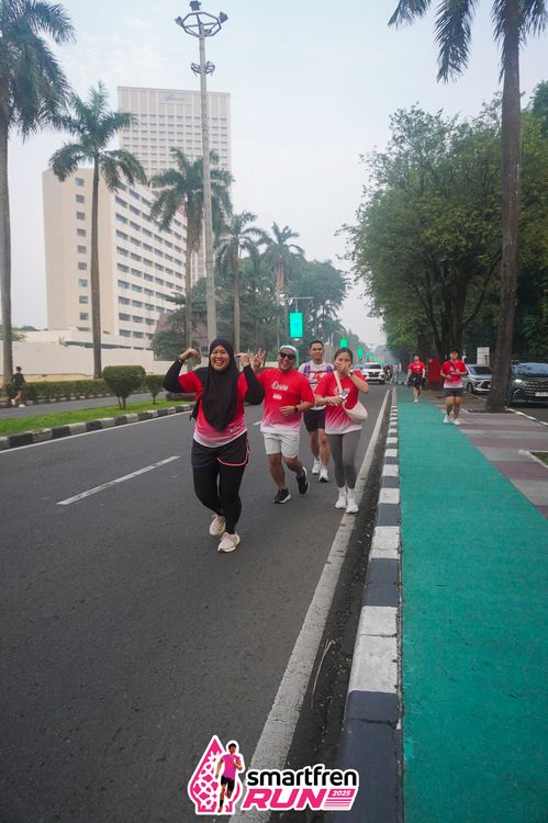 Race photo from Shakeout Run - Smartfren Run