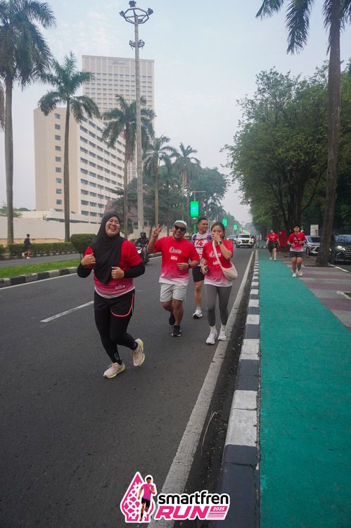 Race photo from Shakeout Run - Smartfren Run