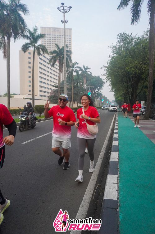 Race photo from Shakeout Run - Smartfren Run
