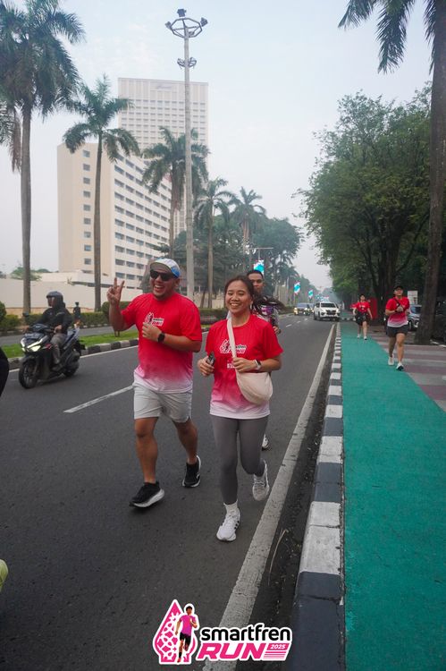 Race photo from Shakeout Run - Smartfren Run