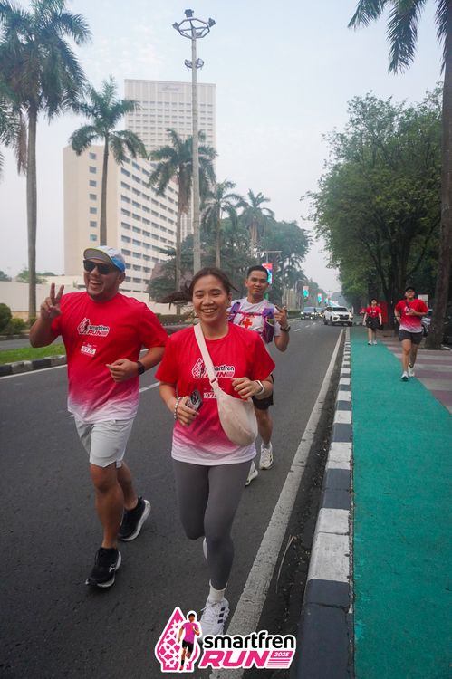 Race photo from Shakeout Run - Smartfren Run