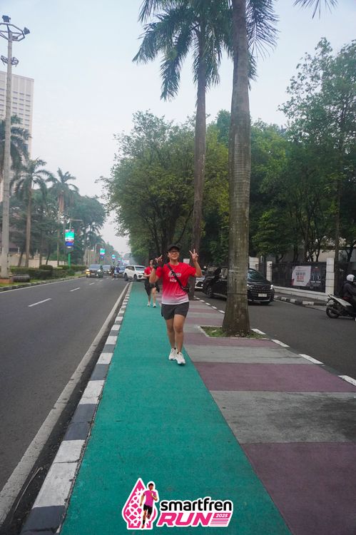 Race photo from Shakeout Run - Smartfren Run