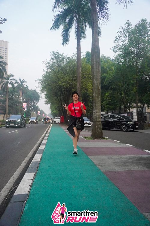Race photo from Shakeout Run - Smartfren Run