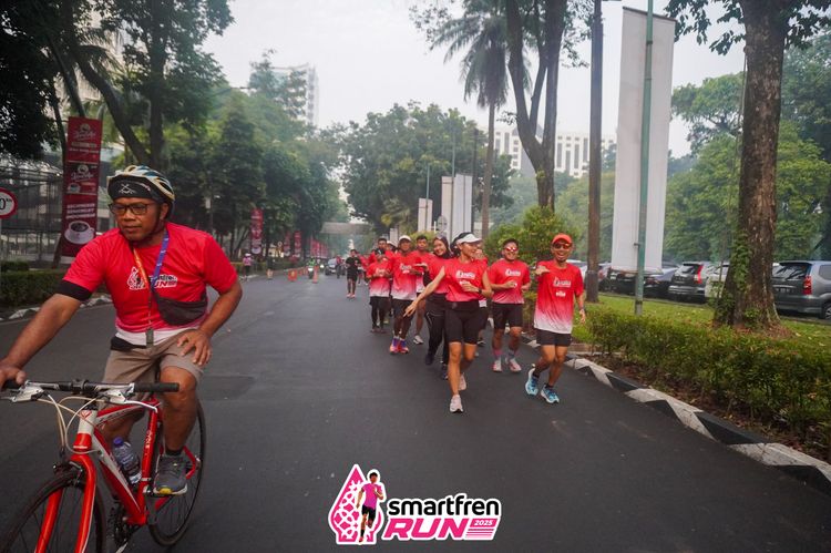 Race photo from Shakeout Run - Smartfren Run