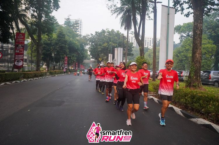 Race photo from Shakeout Run - Smartfren Run