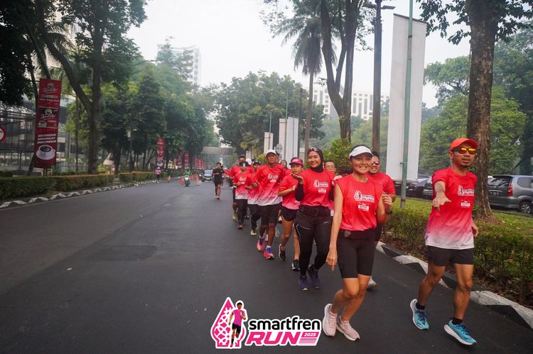 Race photo from Shakeout Run - Smartfren Run