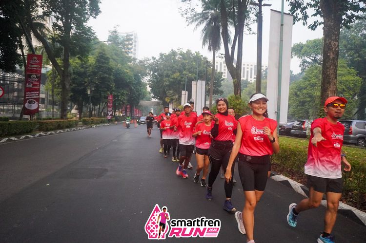Race photo from Shakeout Run - Smartfren Run