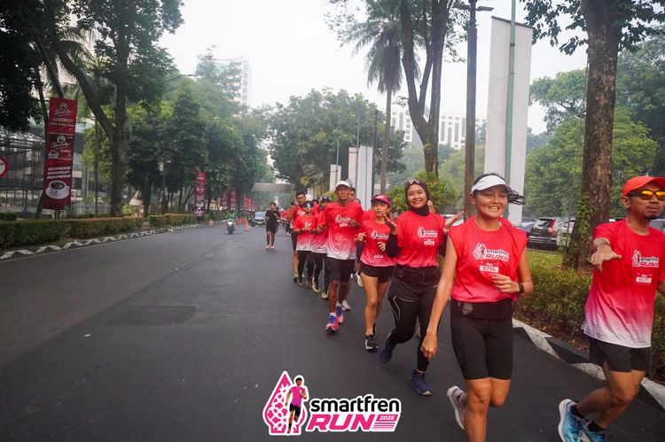 Race photo from Shakeout Run - Smartfren Run