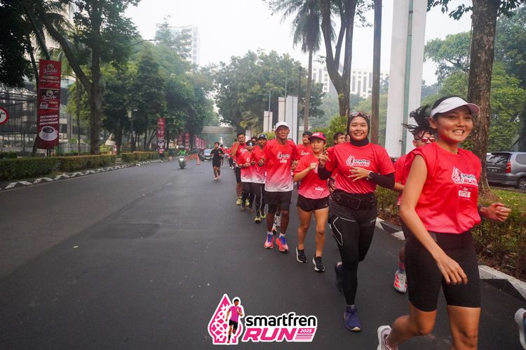 Race photo from Shakeout Run - Smartfren Run