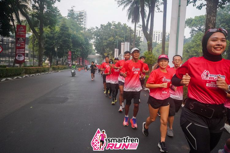 Race photo from Shakeout Run - Smartfren Run