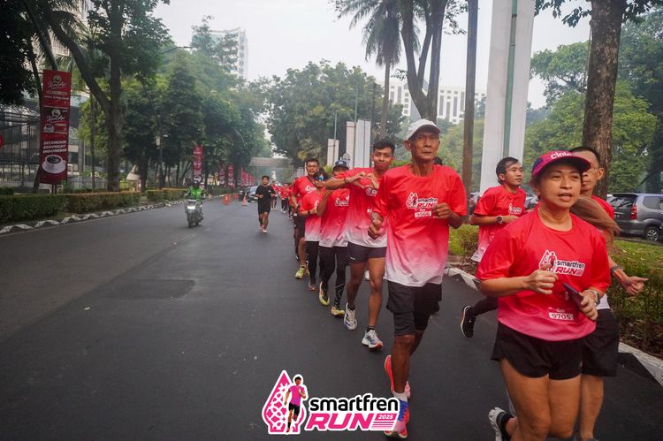 Race photo from Shakeout Run - Smartfren Run