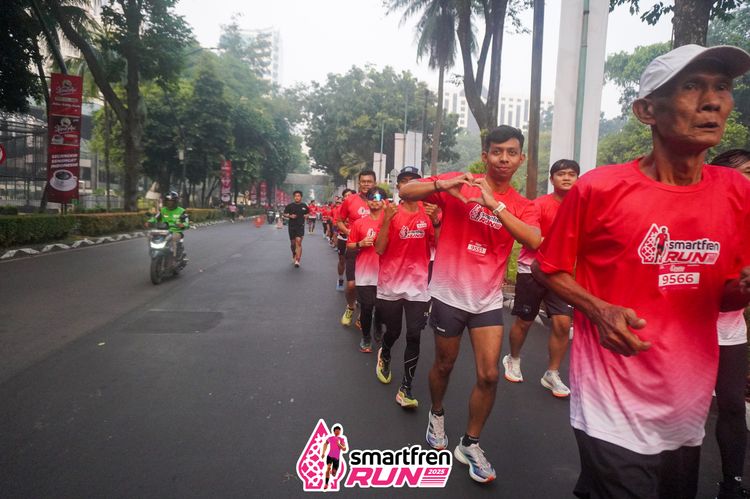 Race photo from Shakeout Run - Smartfren Run