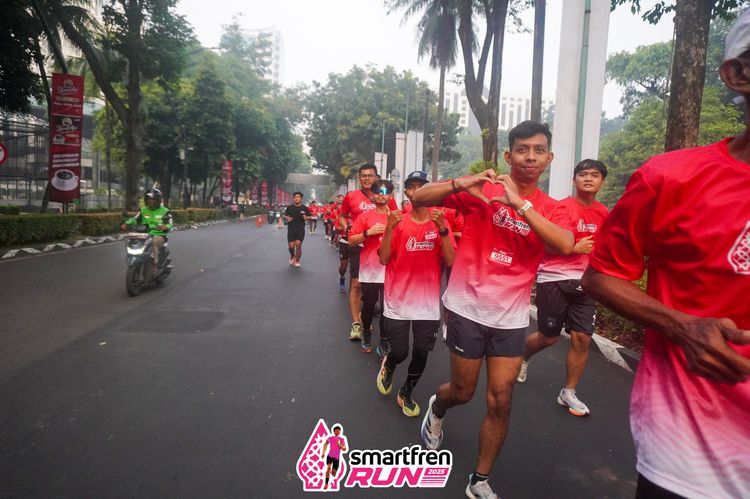 Race photo from Shakeout Run - Smartfren Run