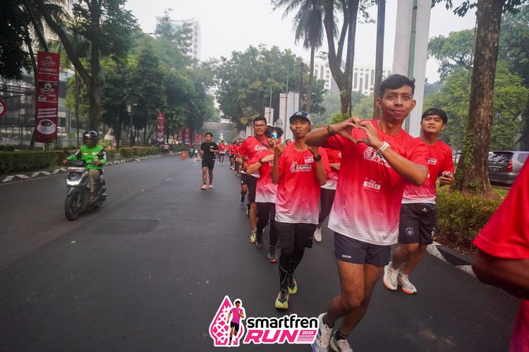 Race photo from Shakeout Run - Smartfren Run