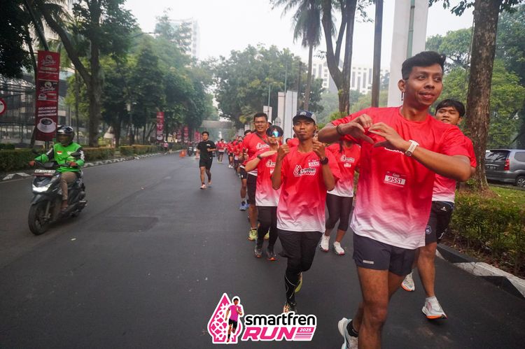 Race photo from Shakeout Run - Smartfren Run
