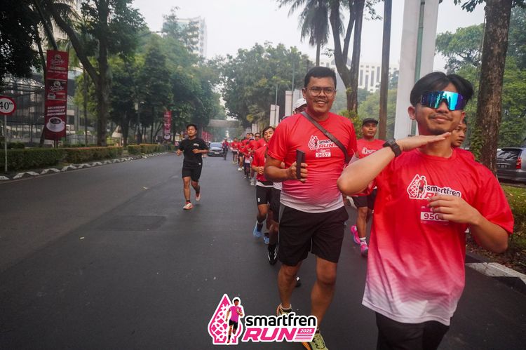 Race photo from Shakeout Run - Smartfren Run