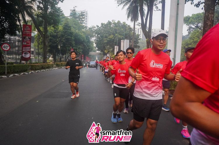 Race photo from Shakeout Run - Smartfren Run