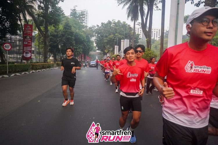 Race photo from Shakeout Run - Smartfren Run