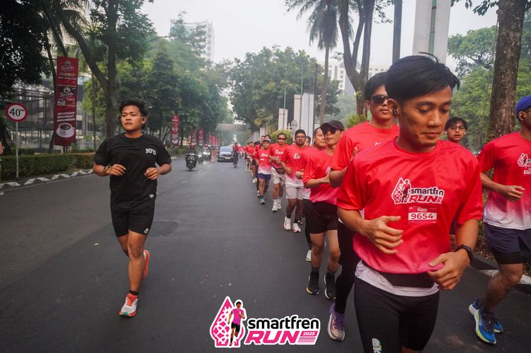 Race photo from Shakeout Run - Smartfren Run