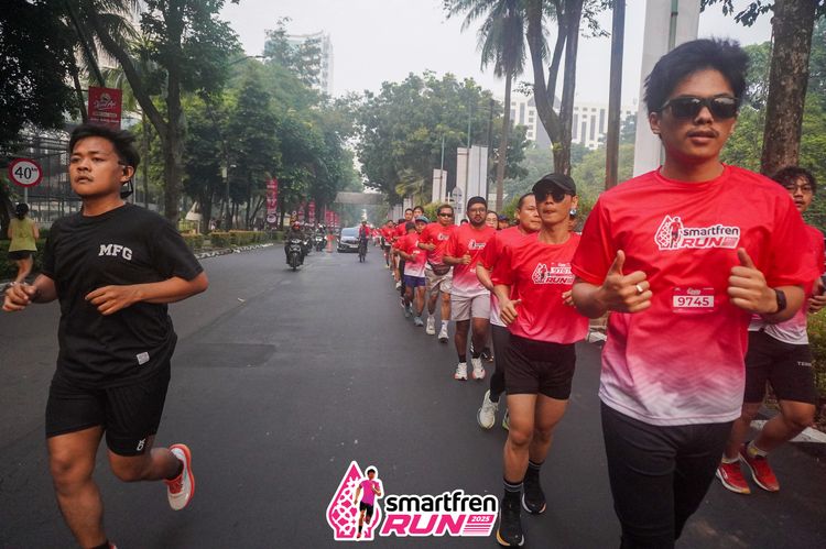 Race photo from Shakeout Run - Smartfren Run