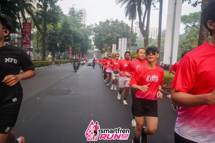 Race photo from Shakeout Run - Smartfren Run