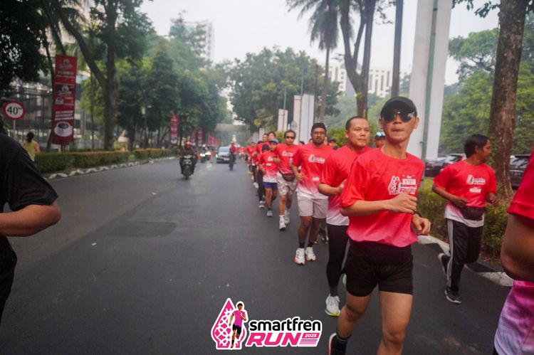 Race photo from Shakeout Run - Smartfren Run