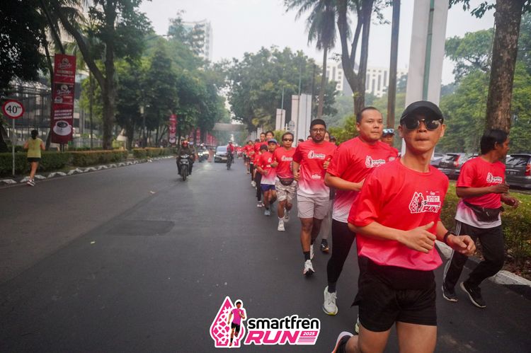 Race photo from Shakeout Run - Smartfren Run