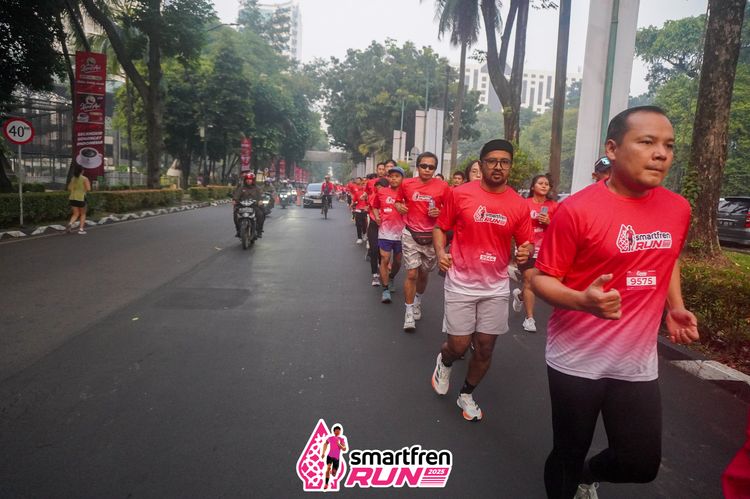 Race photo from Shakeout Run - Smartfren Run