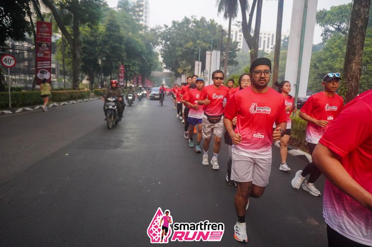 Race photo from Shakeout Run - Smartfren Run