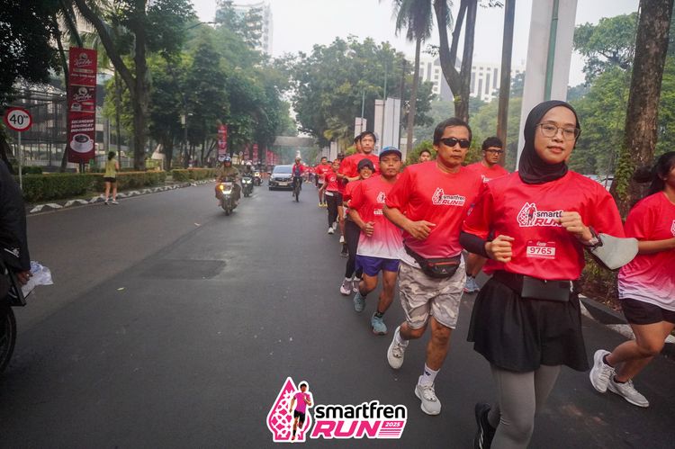 Race photo from Shakeout Run - Smartfren Run