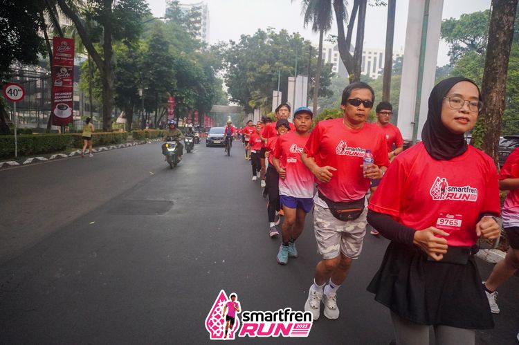 Race photo from Shakeout Run - Smartfren Run
