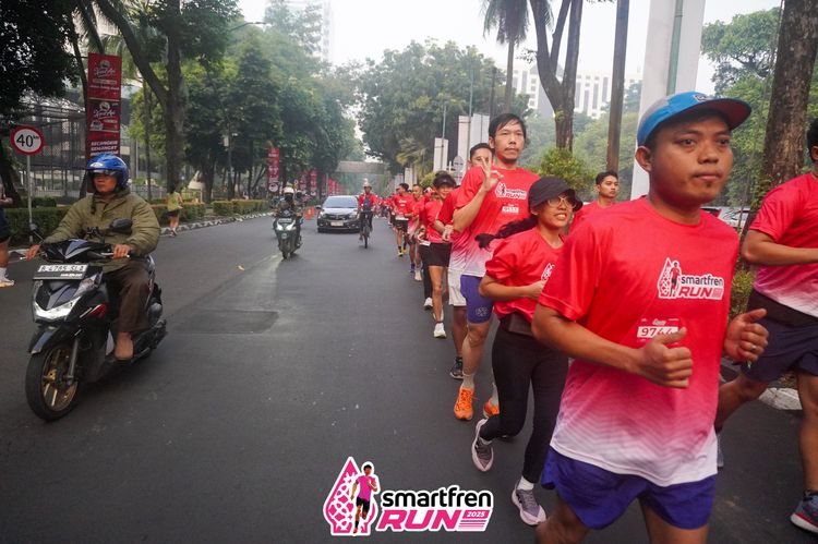 Race photo from Shakeout Run - Smartfren Run