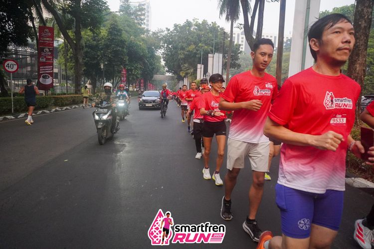 Race photo from Shakeout Run - Smartfren Run