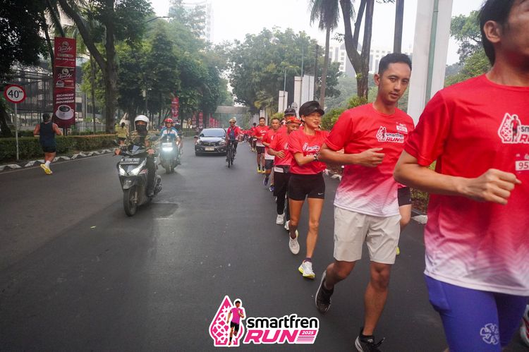 Race photo from Shakeout Run - Smartfren Run