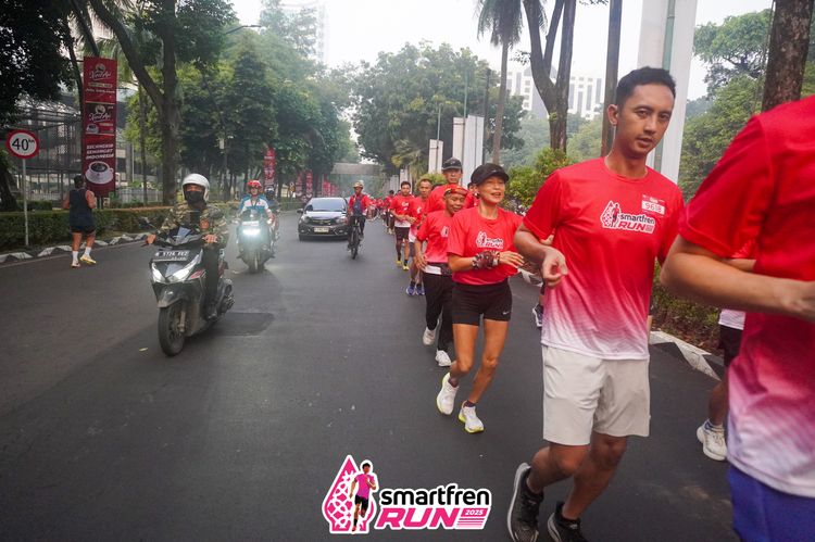 Race photo from Shakeout Run - Smartfren Run