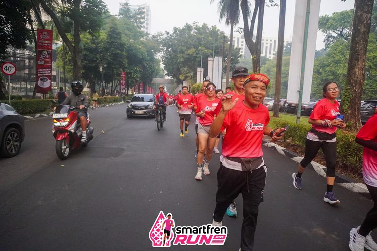 Race photo from Shakeout Run - Smartfren Run