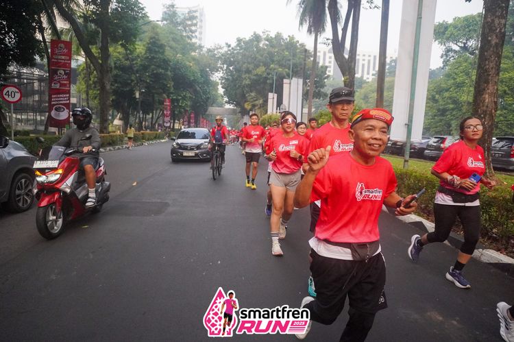 Race photo from Shakeout Run - Smartfren Run