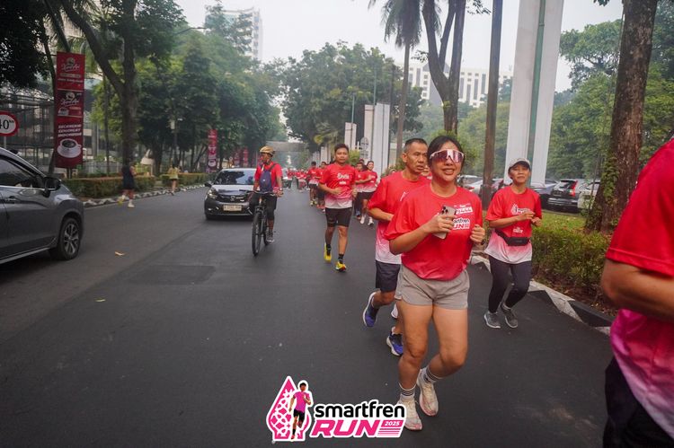 Race photo from Shakeout Run - Smartfren Run