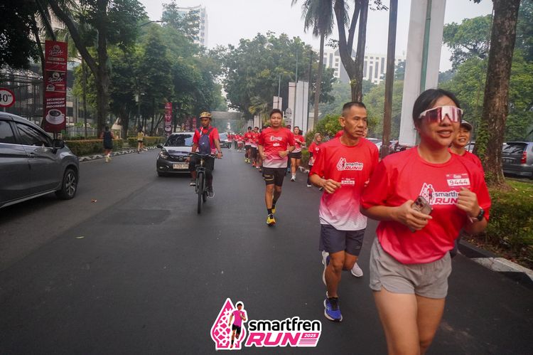 Race photo from Shakeout Run - Smartfren Run