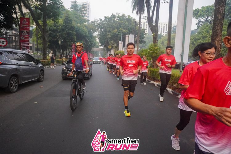 Race photo from Shakeout Run - Smartfren Run