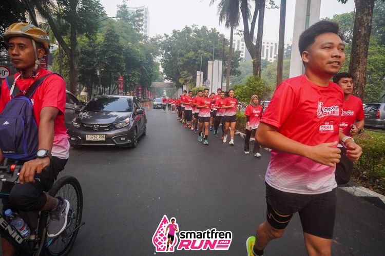 Race photo from Shakeout Run - Smartfren Run
