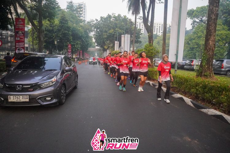 Race photo from Shakeout Run - Smartfren Run
