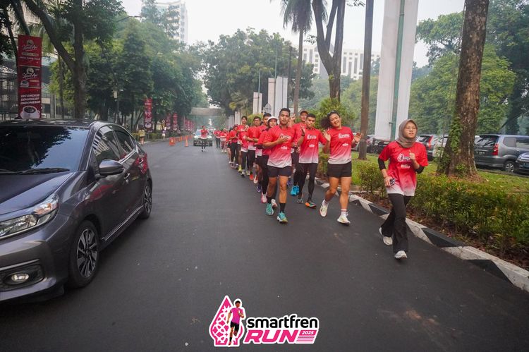 Race photo from Shakeout Run - Smartfren Run
