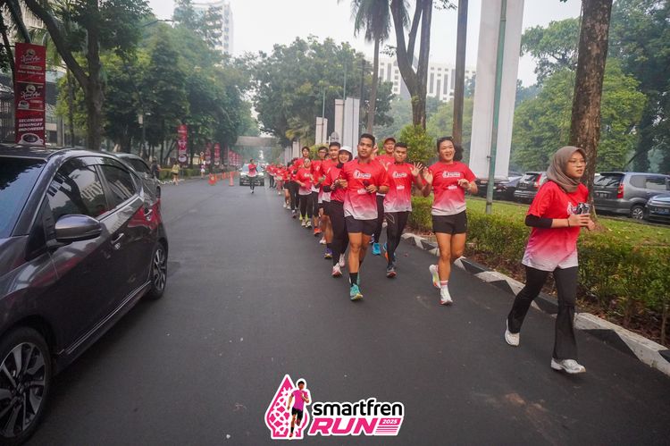Race photo from Shakeout Run - Smartfren Run