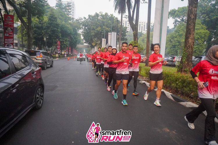 Race photo from Shakeout Run - Smartfren Run