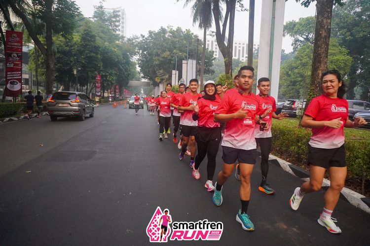 Race photo from Shakeout Run - Smartfren Run