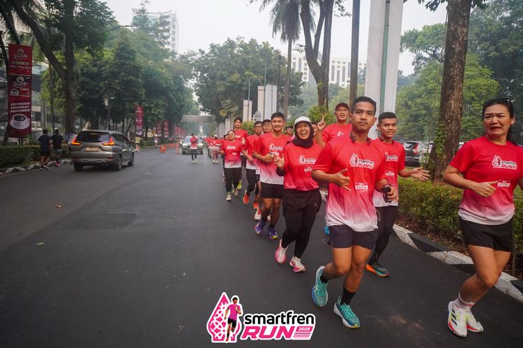 Race photo from Shakeout Run - Smartfren Run