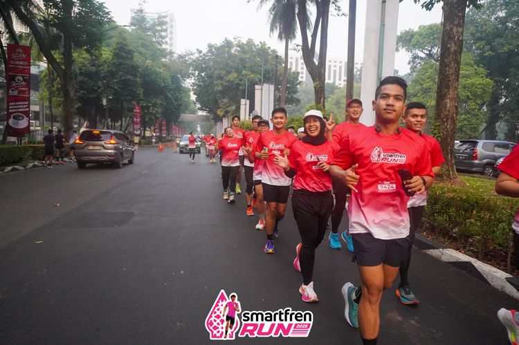 Race photo from Shakeout Run - Smartfren Run